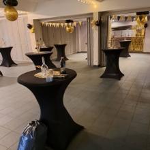 Receptieopstelling bij De Molen