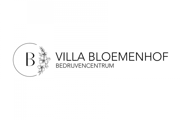 Officieel logo van Villa Bloemenhof, huidige vergaderlocatie Hof ter Smisse