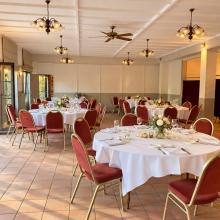 Gedekte zaal van De Vredezaal