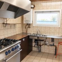 Kleine keuken van Parochiaal Centrum Delle