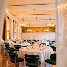 Voorbeeld van een diner in de Historische balzaal