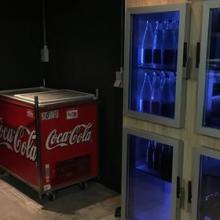 Koelvoorzieningen bij de evenementenruimte